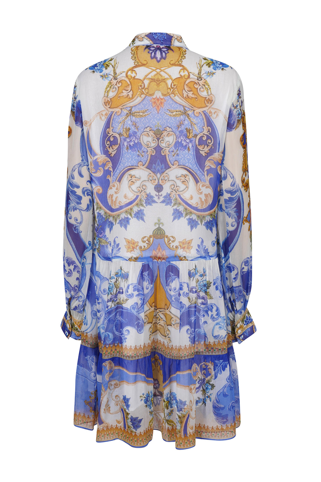 SANTORINI SUNRISE SHIRT DRESS