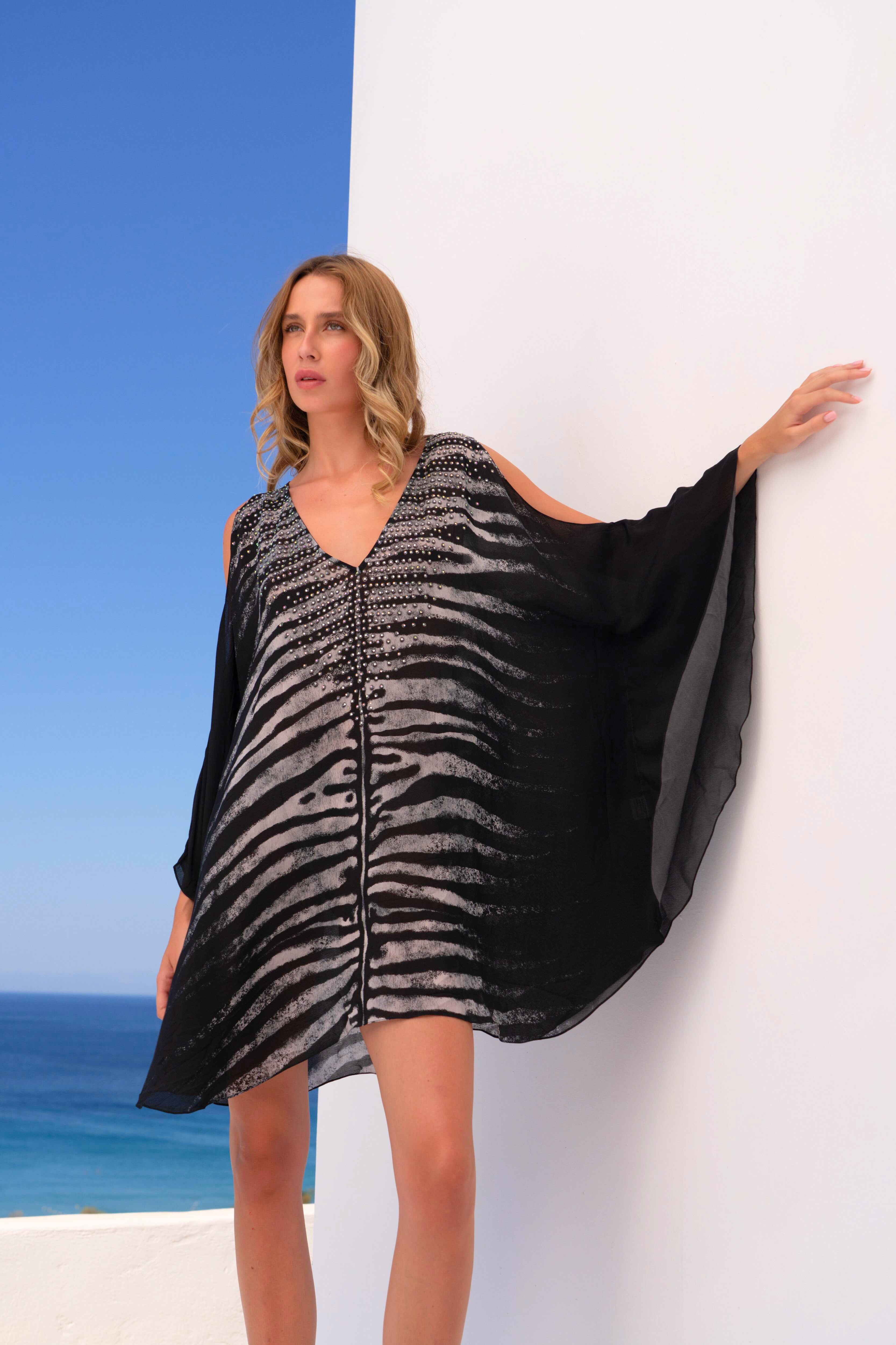 AEGEAN NIGHTS KAFTAN DRESS