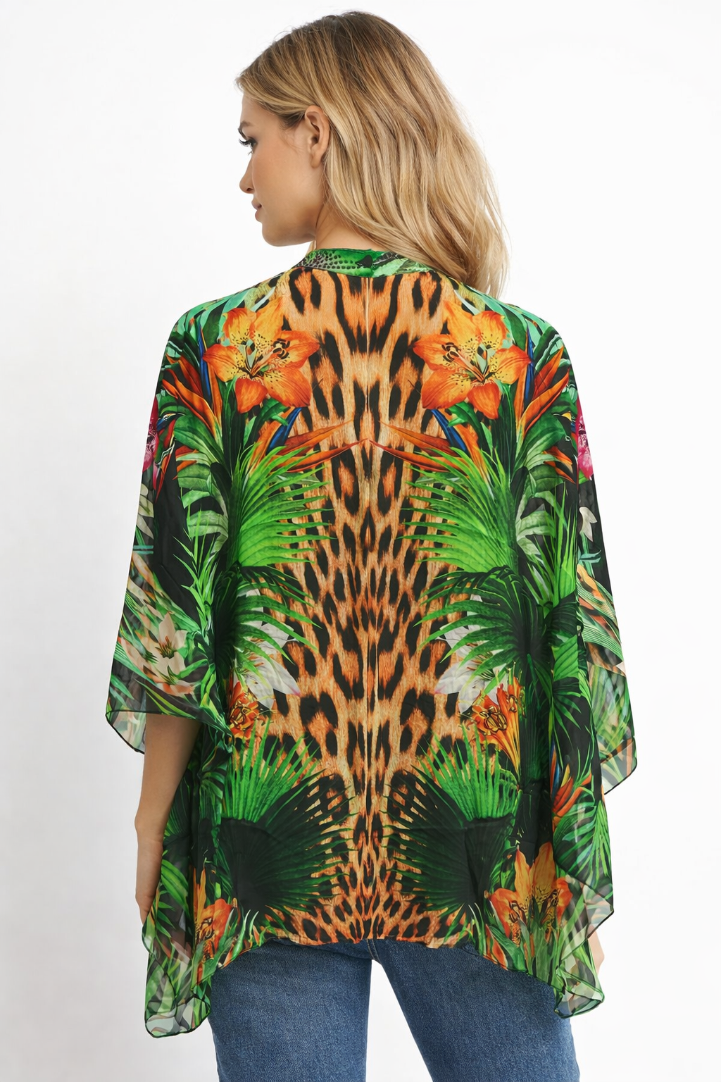 TEMPTATION KAFTAN TOP W SLEEVES