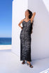 AEGEAN NIGHTS V NECK SLIP DRESS - Czarina
