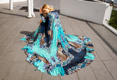 Blue Tigress Float Cape - Czarina