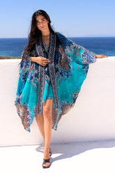 BLUE TIGRESS MEDIUM CAPE - Czarina