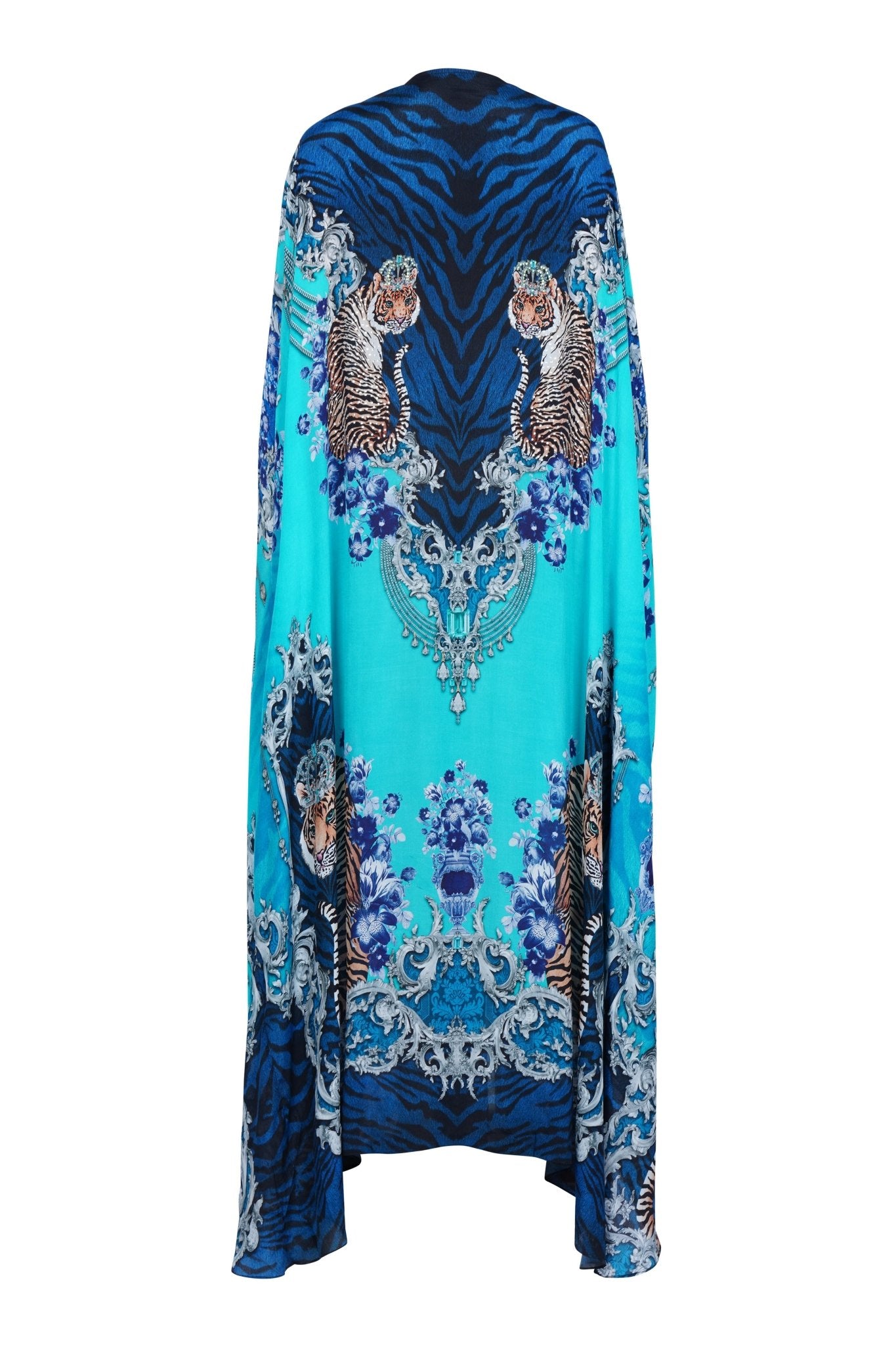 BLUE TIGRESS VN MAXI KAFTAN - Czarina