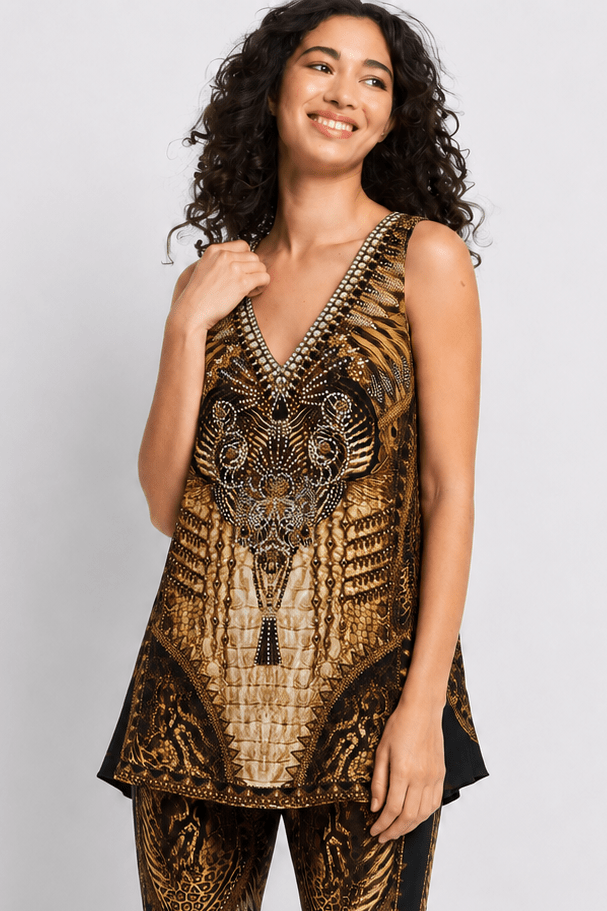 BOHO QUEEN TANK TOP - Czarina