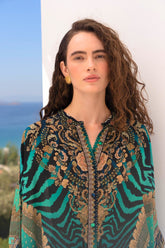 EMERALD EMPRESS KAFTAN TOP W SLEEVES - Czarina