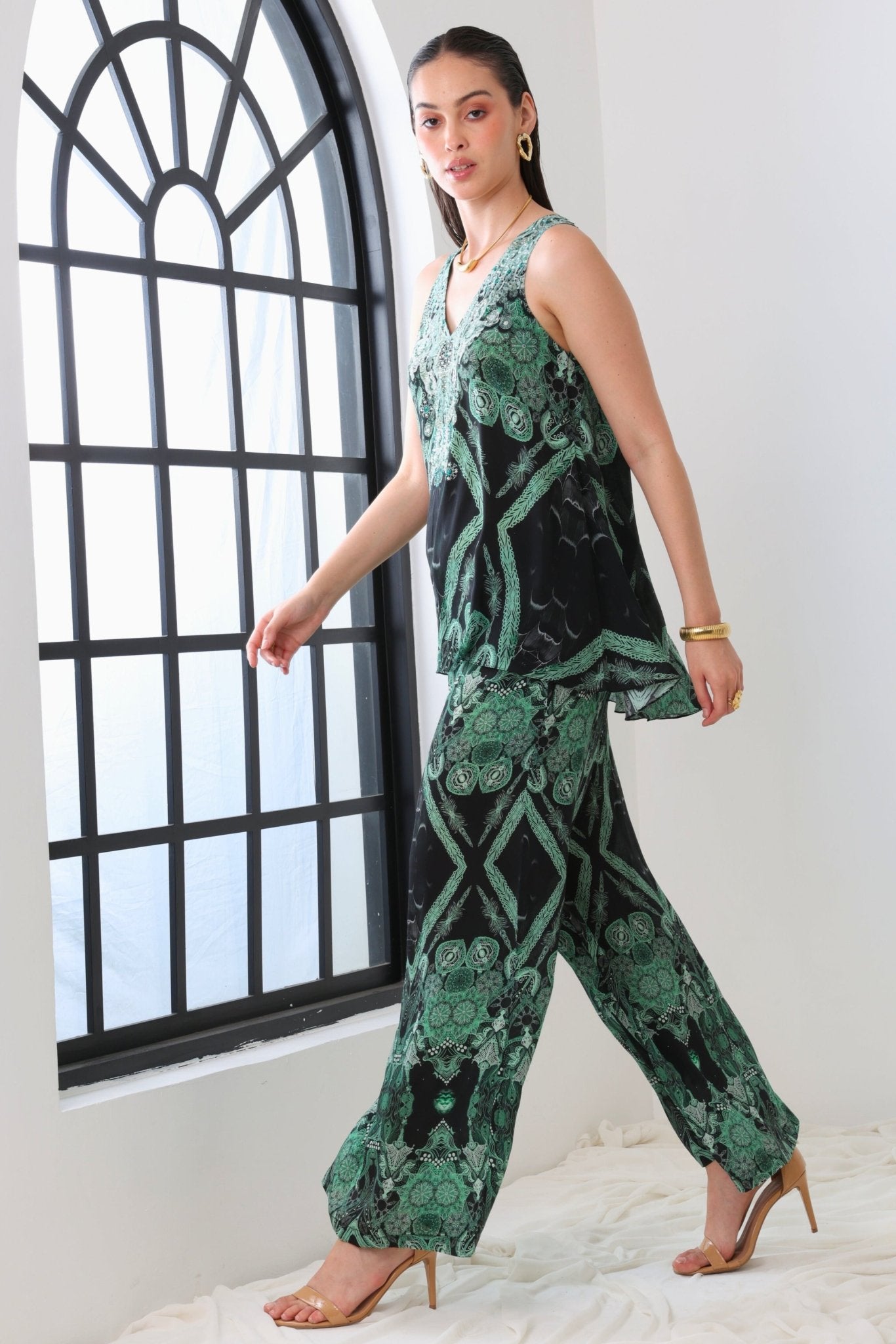 EMERALD OASIS TROUSERS - Czarina