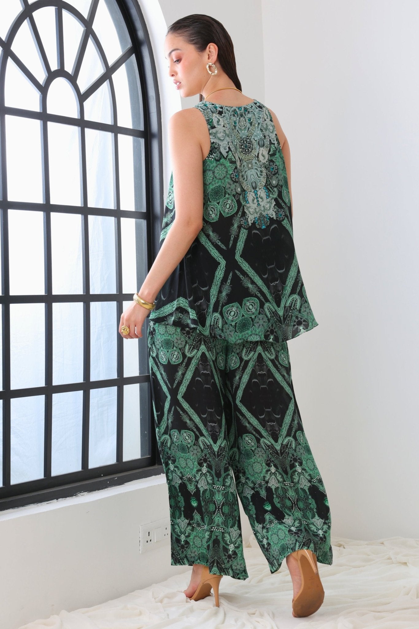 EMERALD OASIS TROUSERS - Czarina