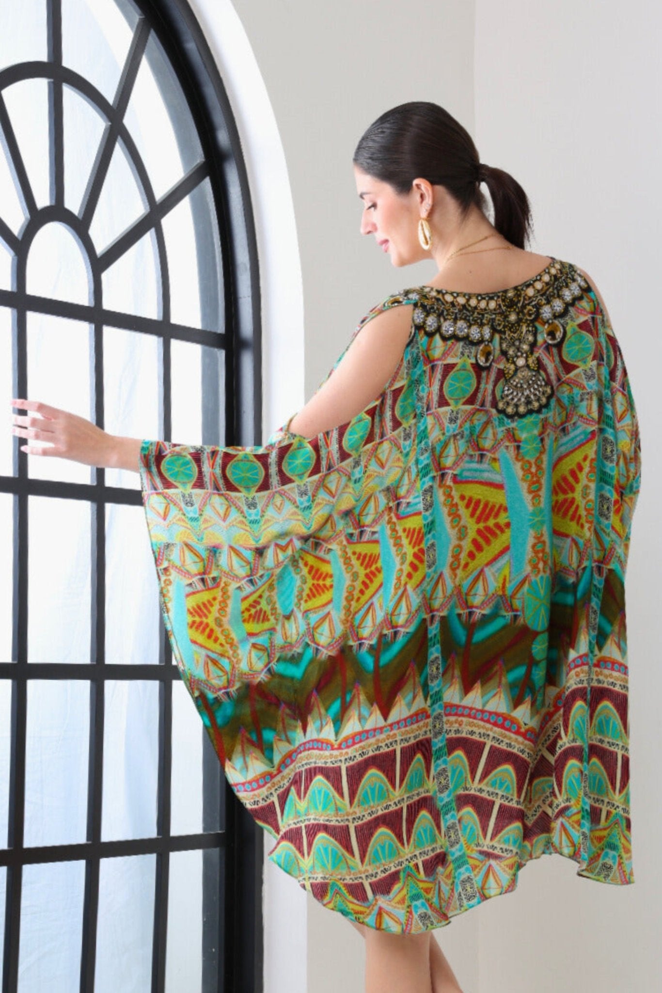 Lost In Laos Kaftan Dress - Czarina