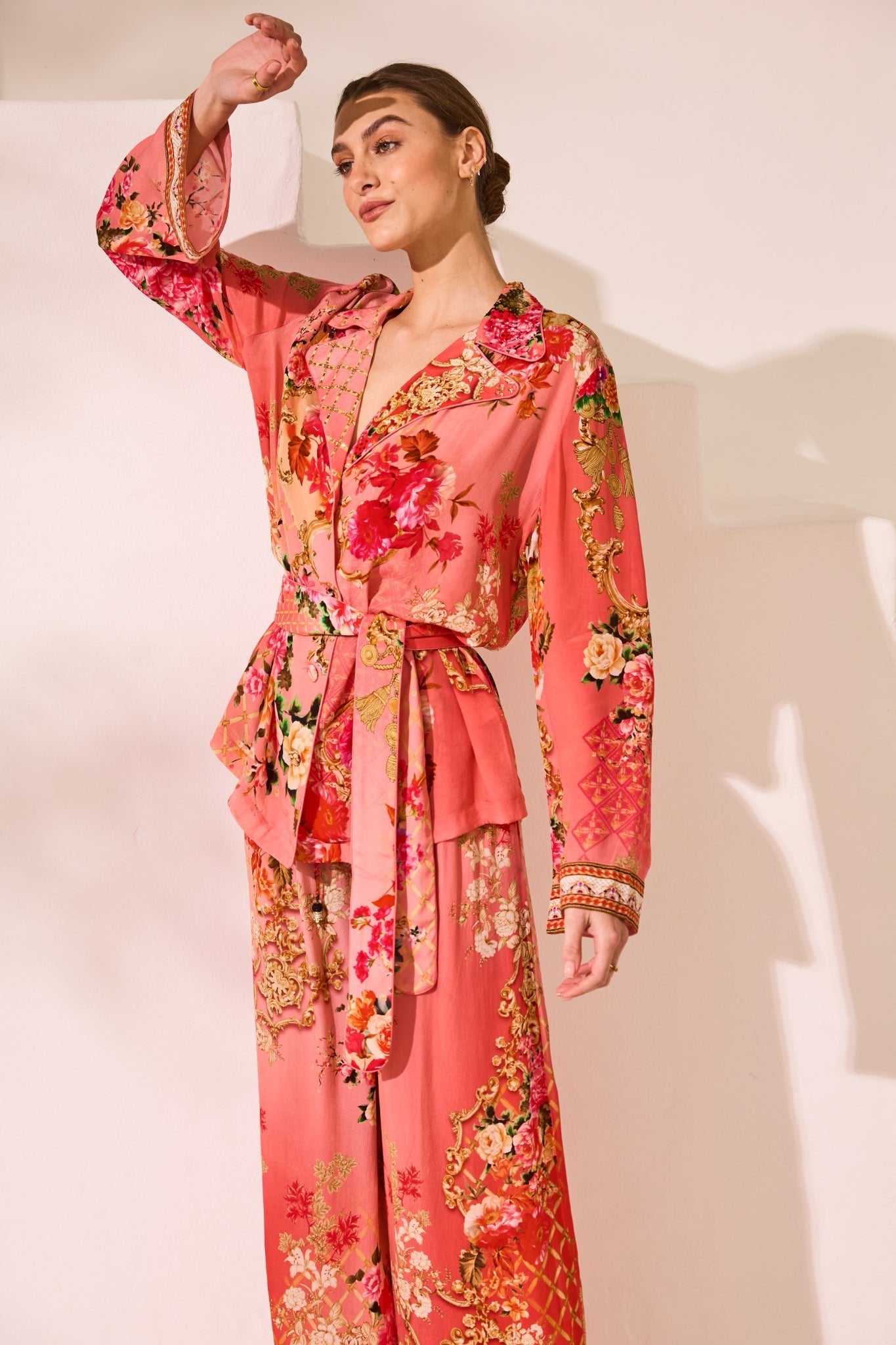 PINK PARADISE LOUNGE TOP - Czarina