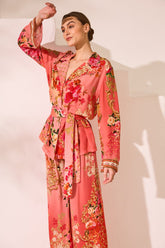 PINK PARADISE LOUNGE TOP - Czarina