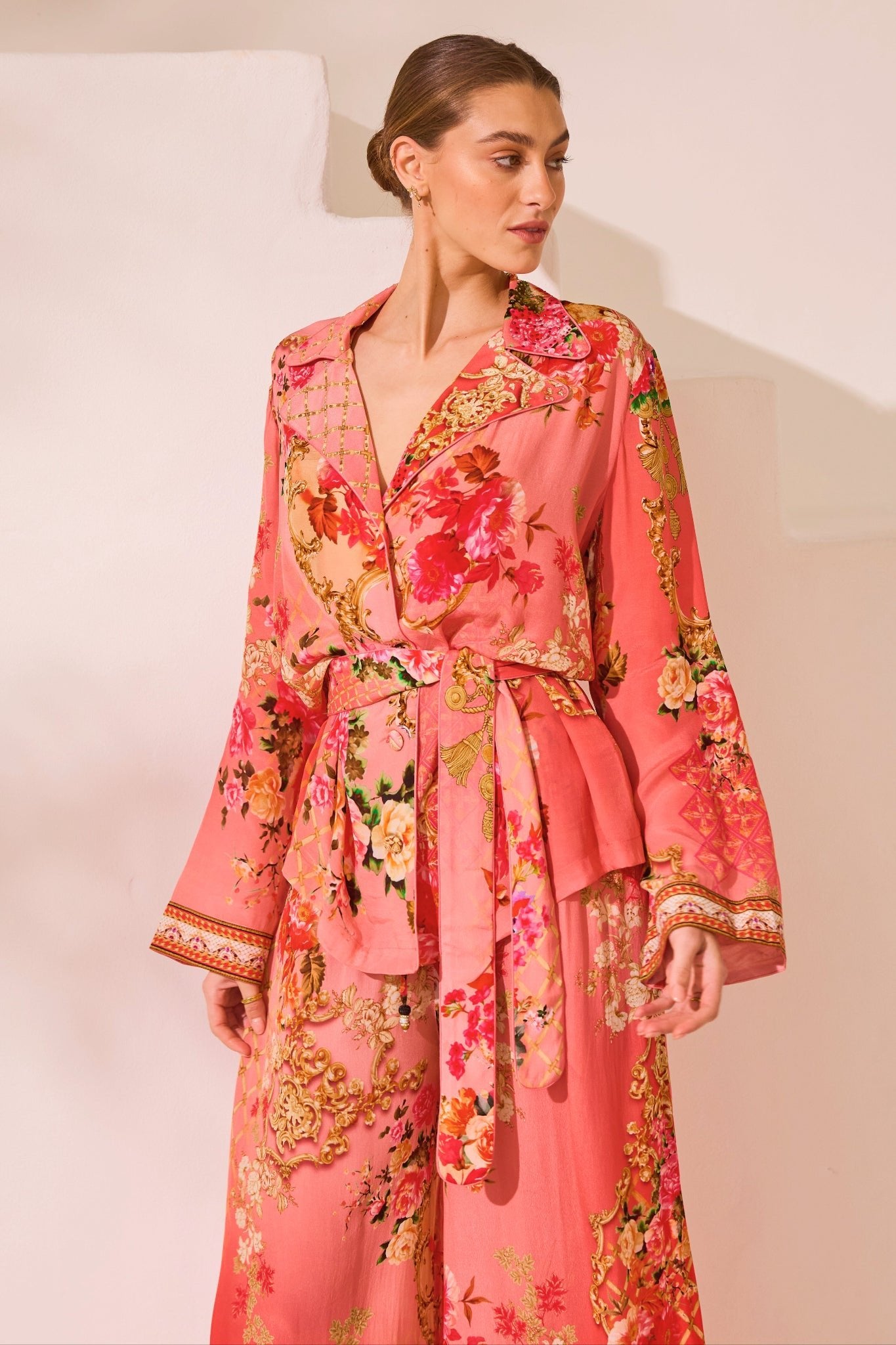 PINK PARADISE LOUNGE TOP - Czarina