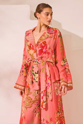 PINK PARADISE LOUNGE TOP - Czarina