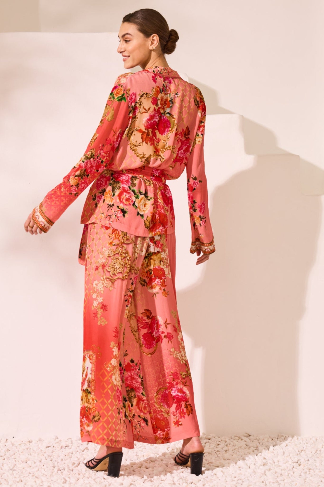 PINK PARADISE LOUNGE TOP - Czarina