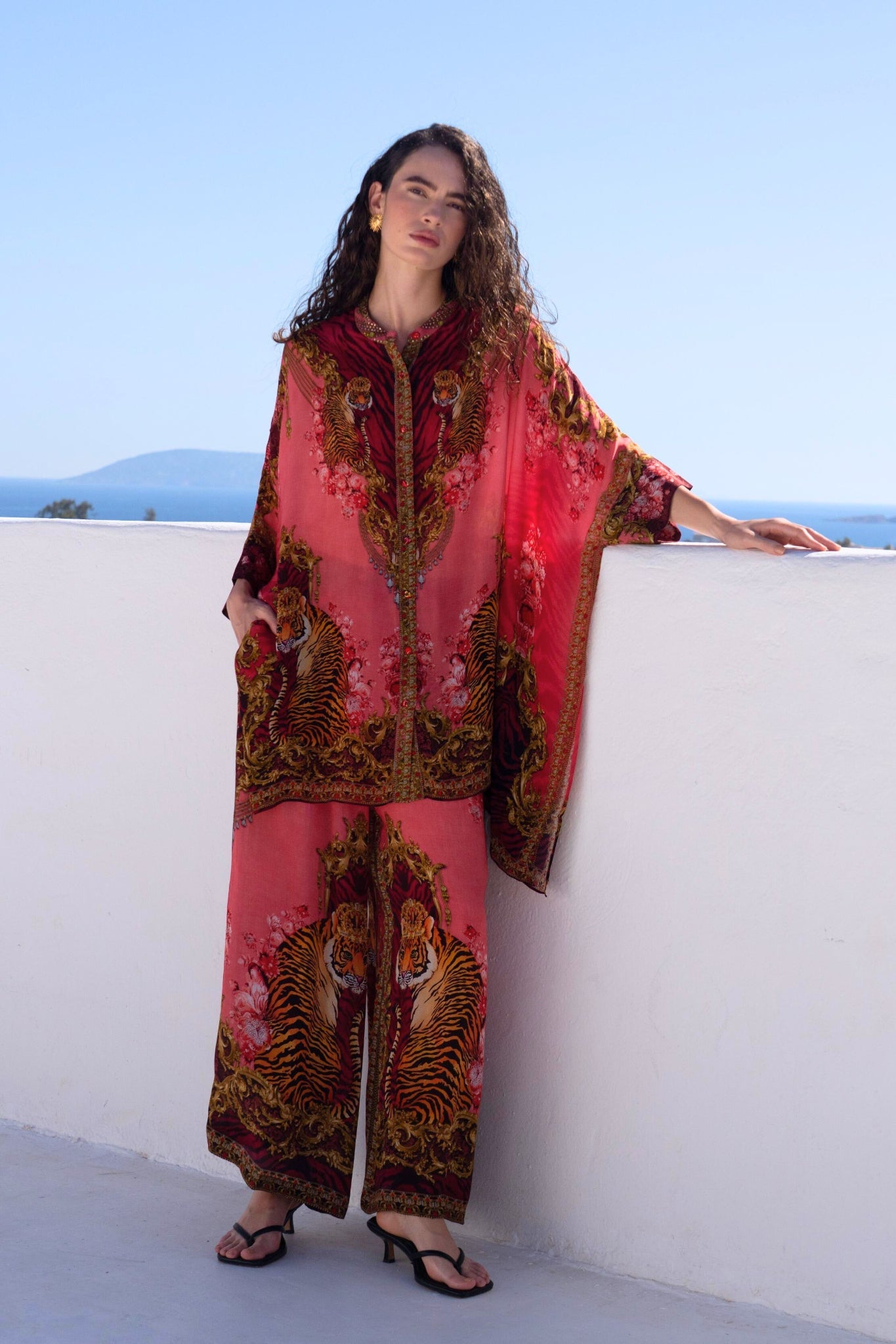 PINK TIGRESS TROUSERS - Czarina