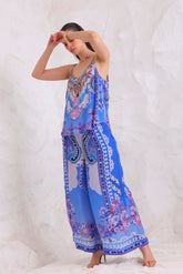 PURPLE PEARLS TROUSERS - Czarina