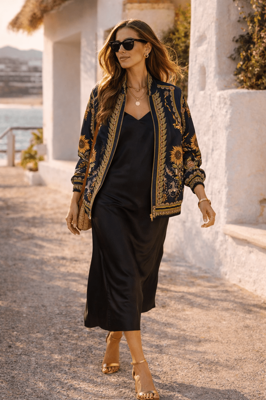 Queen Of Savannah Oversize Bomber - Czarina