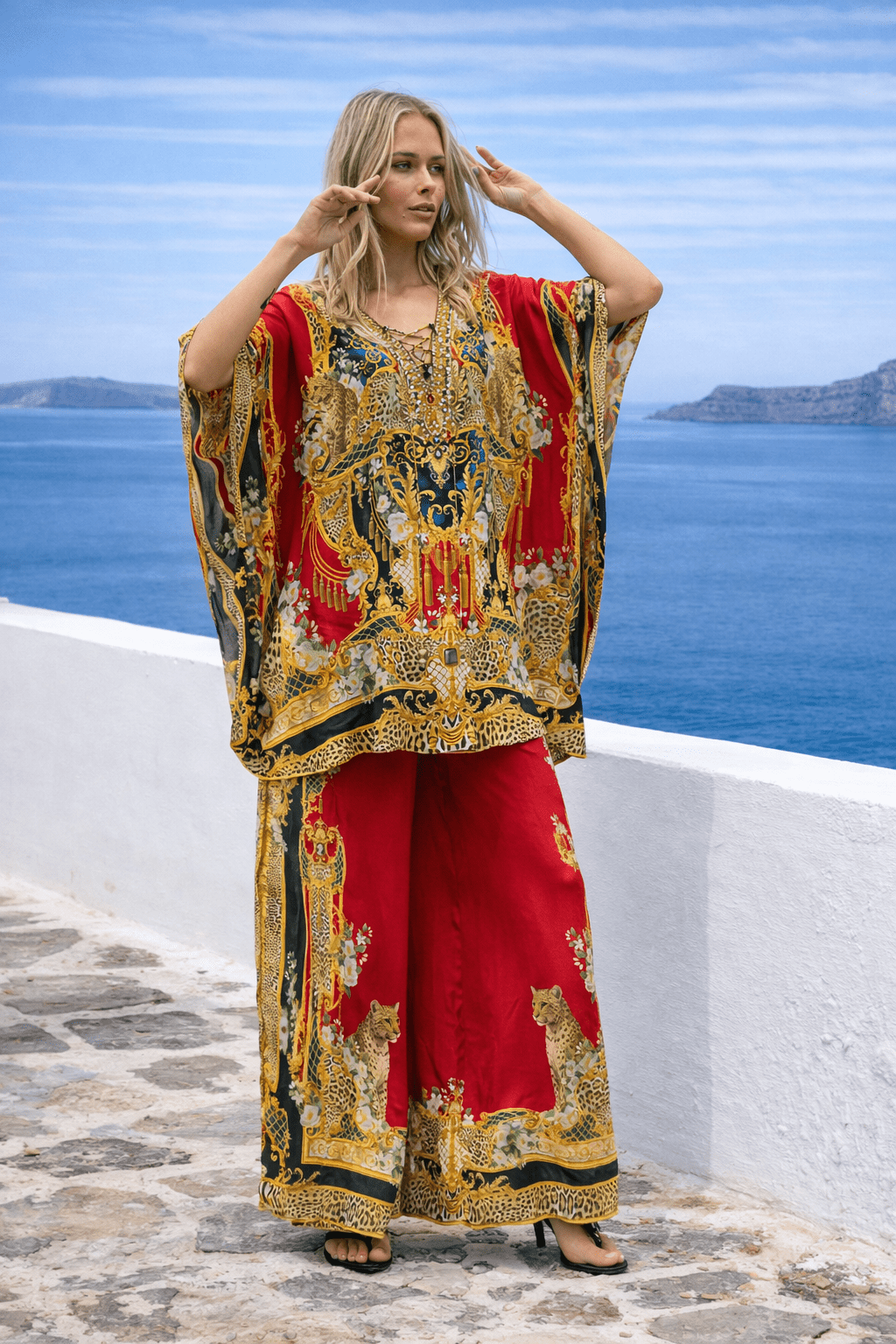 Queen of the Wild Kaftan Dress - Czarina