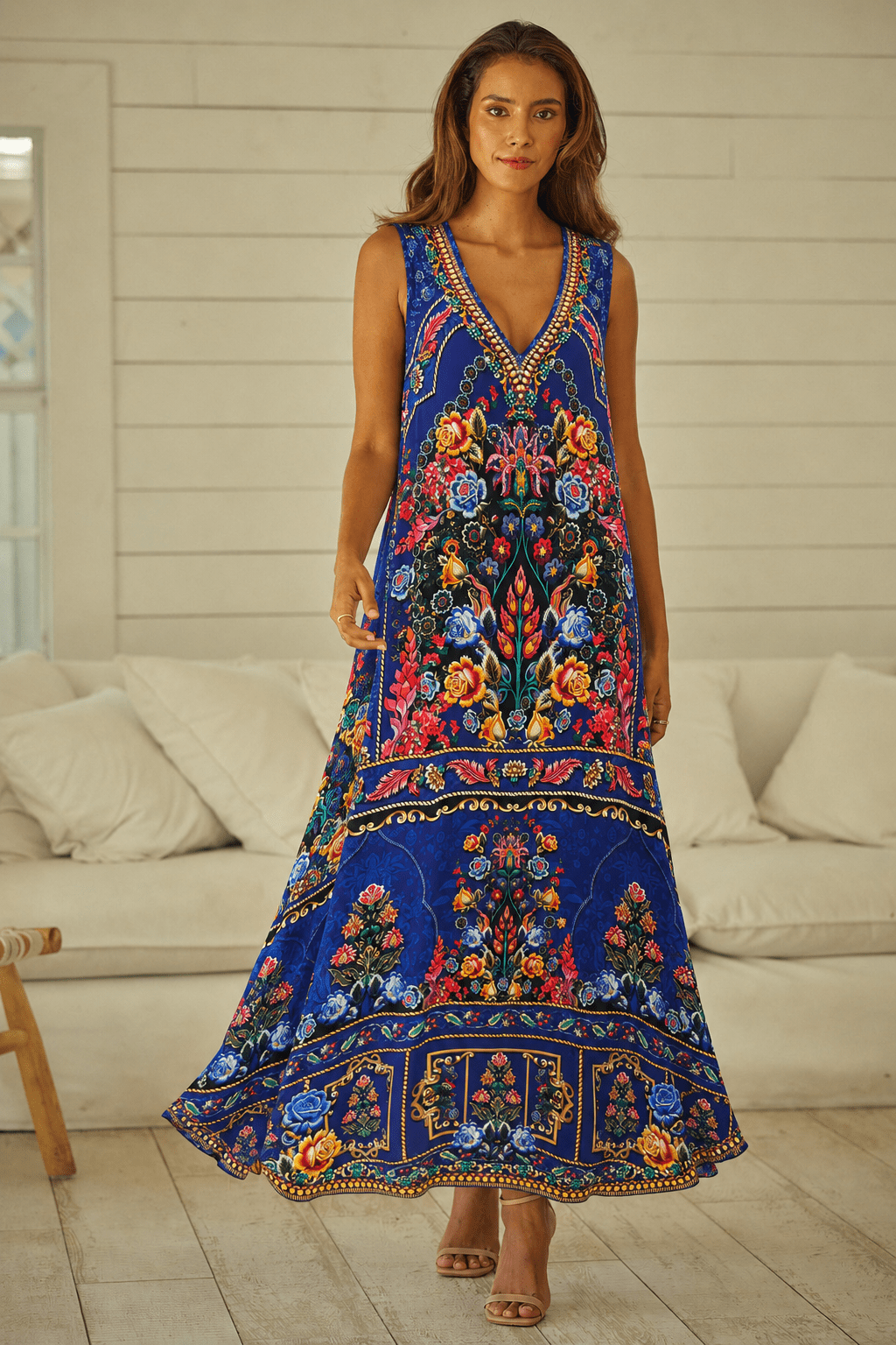 RIVIERA SLEEVELESS DRESS - Czarina