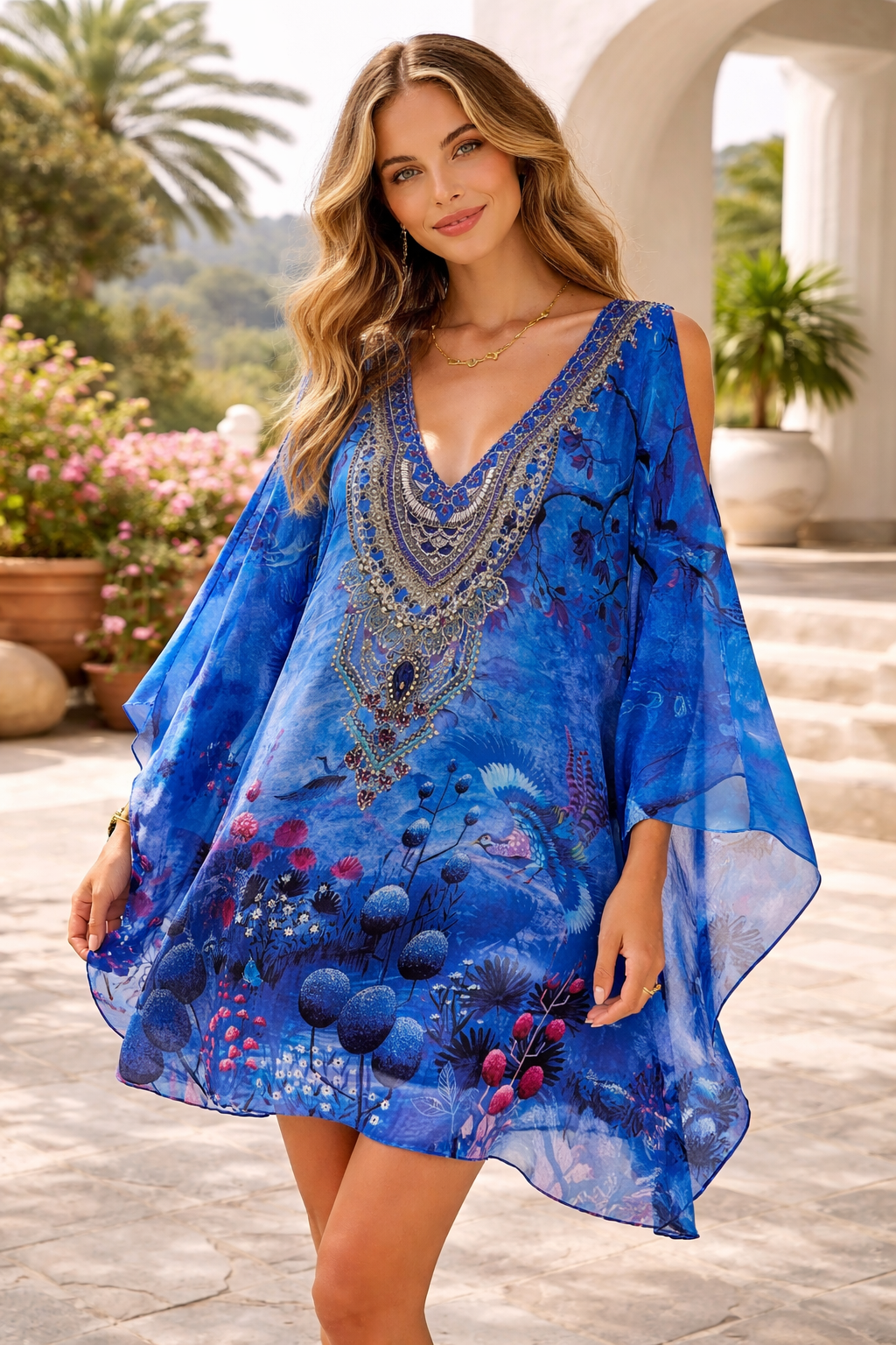 SHAHI KAFTAN DRESS - Czarina