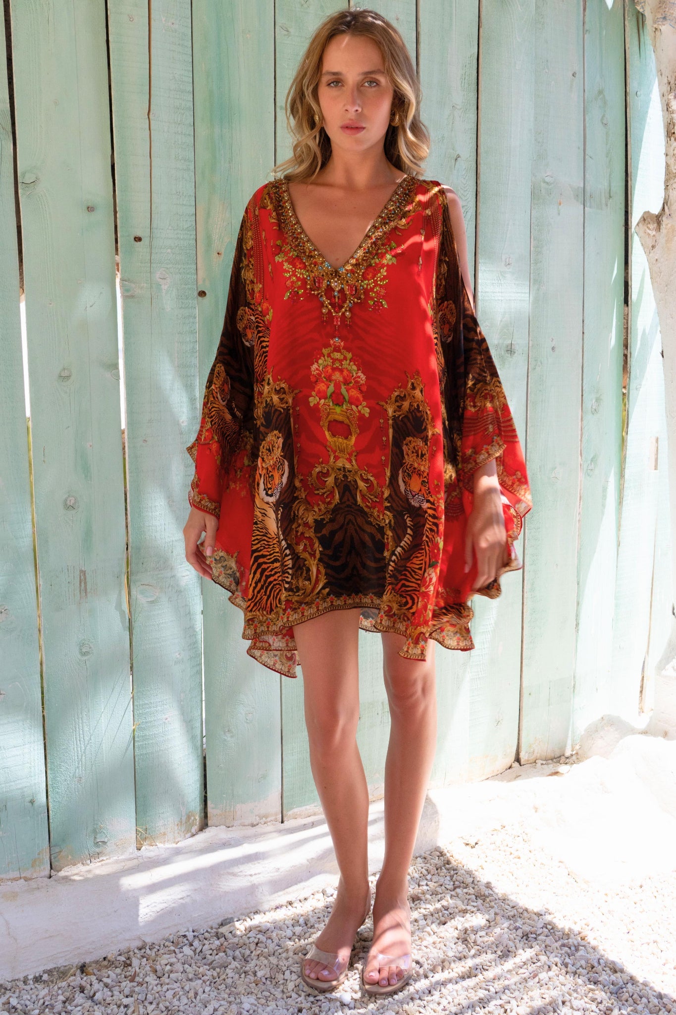 TALES OF THE TIGRESS KAFTAN DRESS - Czarina