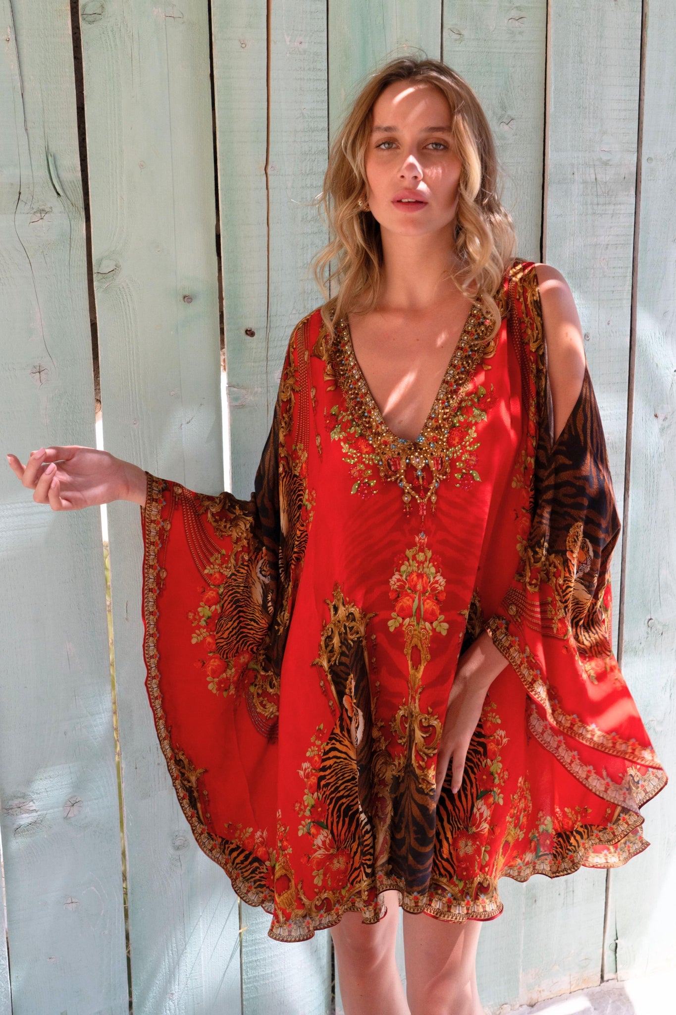 TALES OF THE TIGRESS KAFTAN DRESS - Czarina