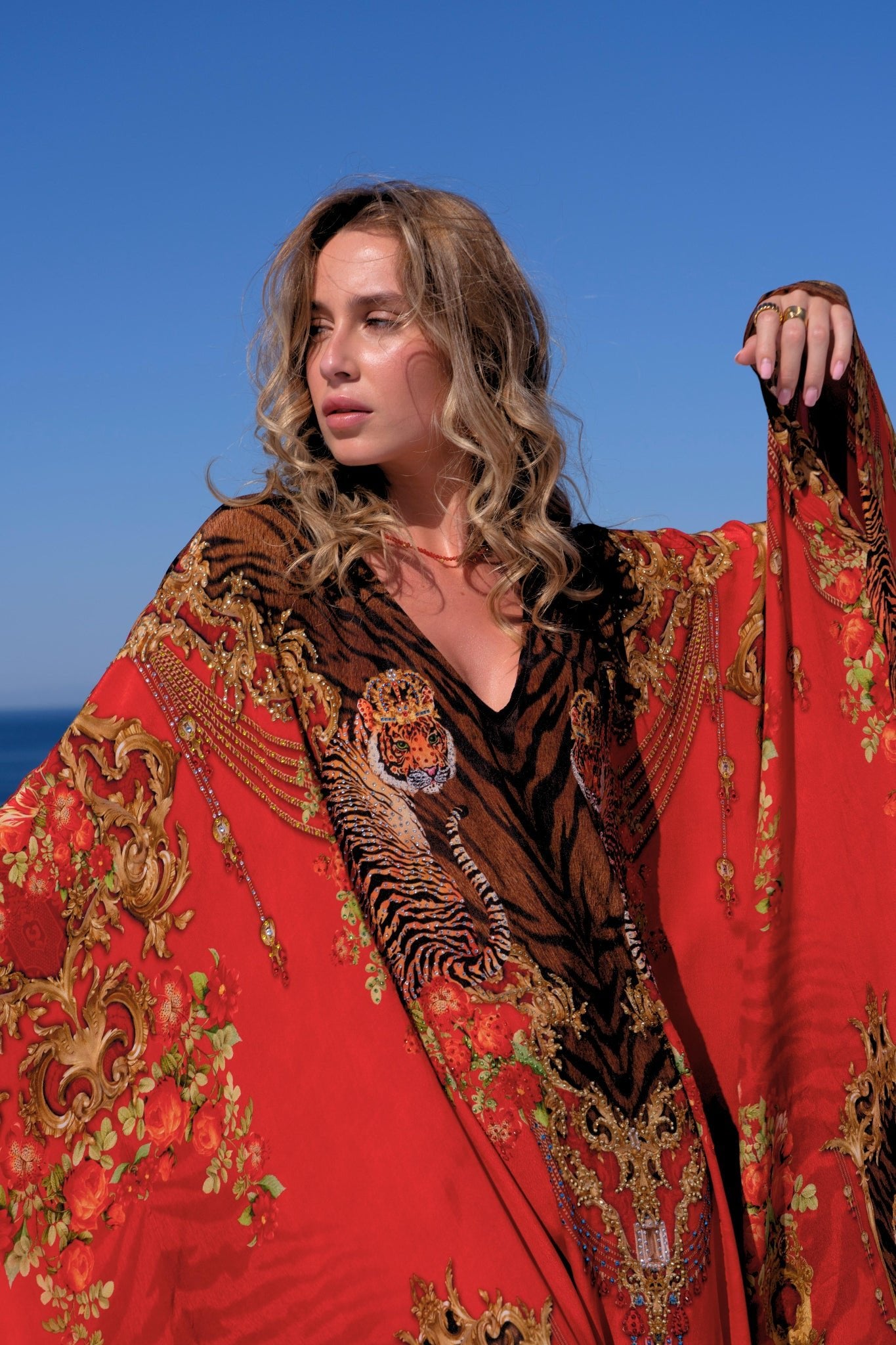 TALES OF THE TIGRESS MAXI KAFTAN - Czarina