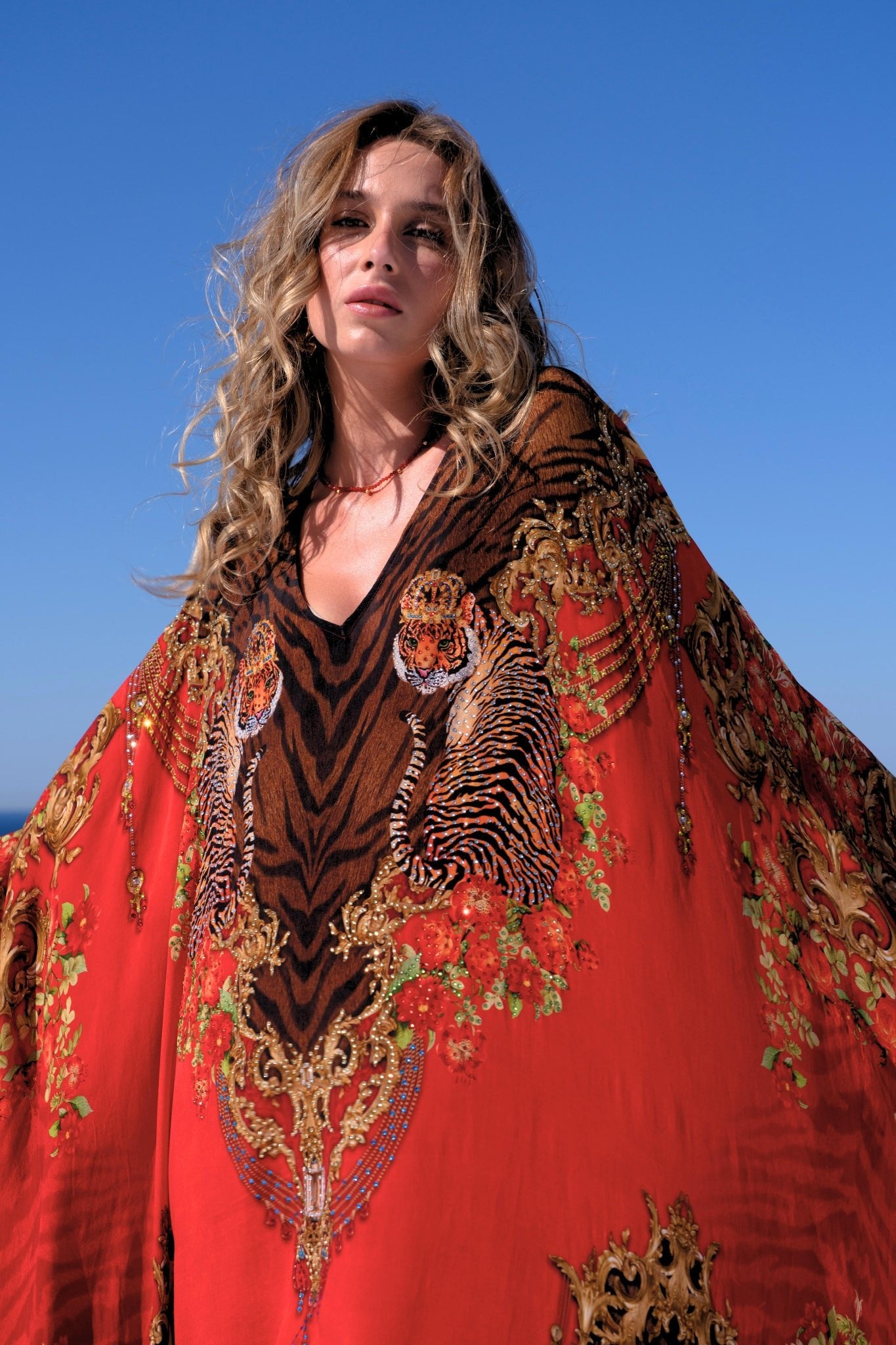 TALES OF THE TIGRESS MAXI KAFTAN - Czarina