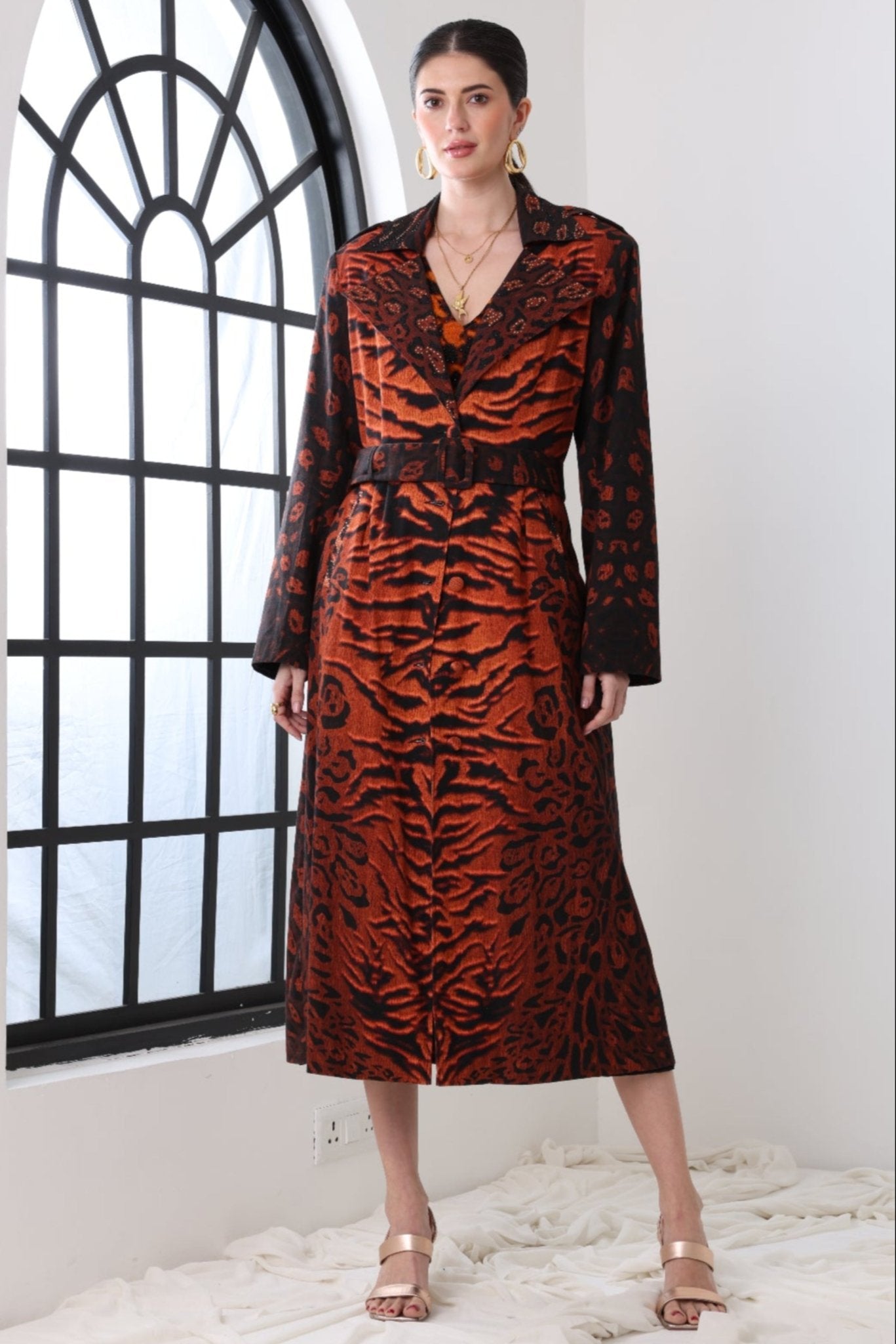 TIGRESS TRENCH COAT - Czarina