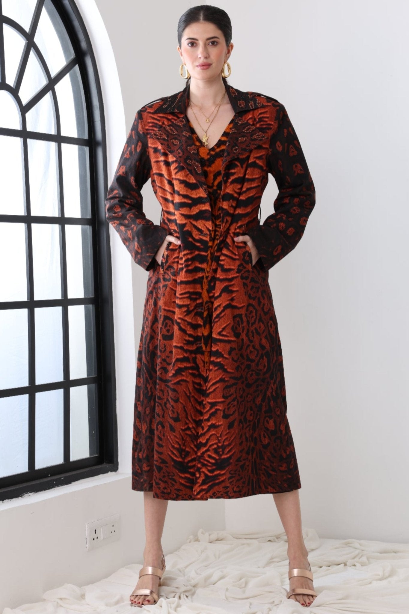 TIGRESS TRENCH COAT - Czarina