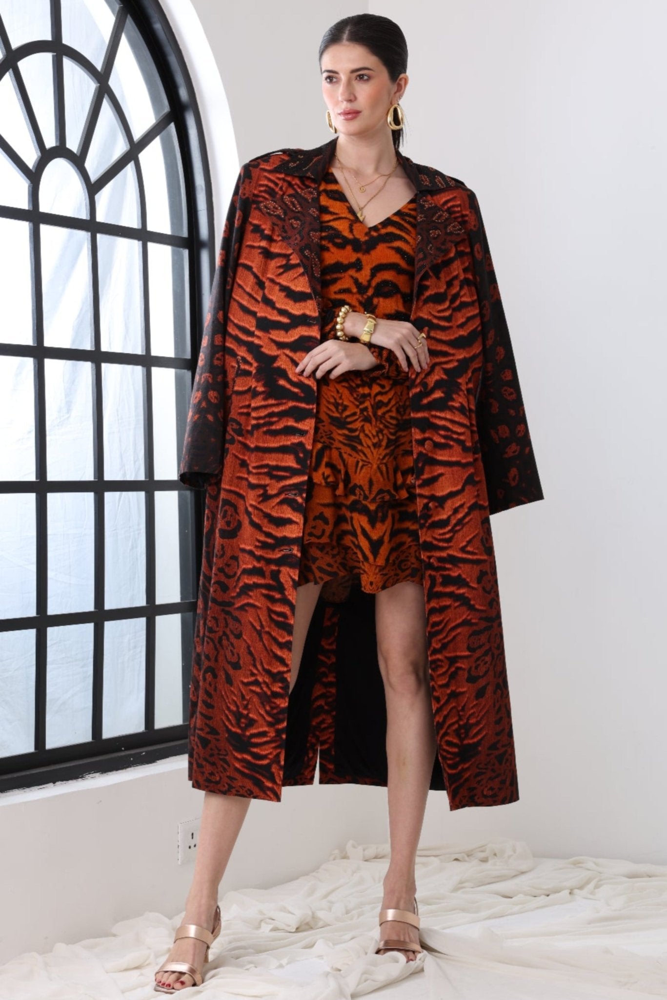 TIGRESS TRENCH COAT - Czarina