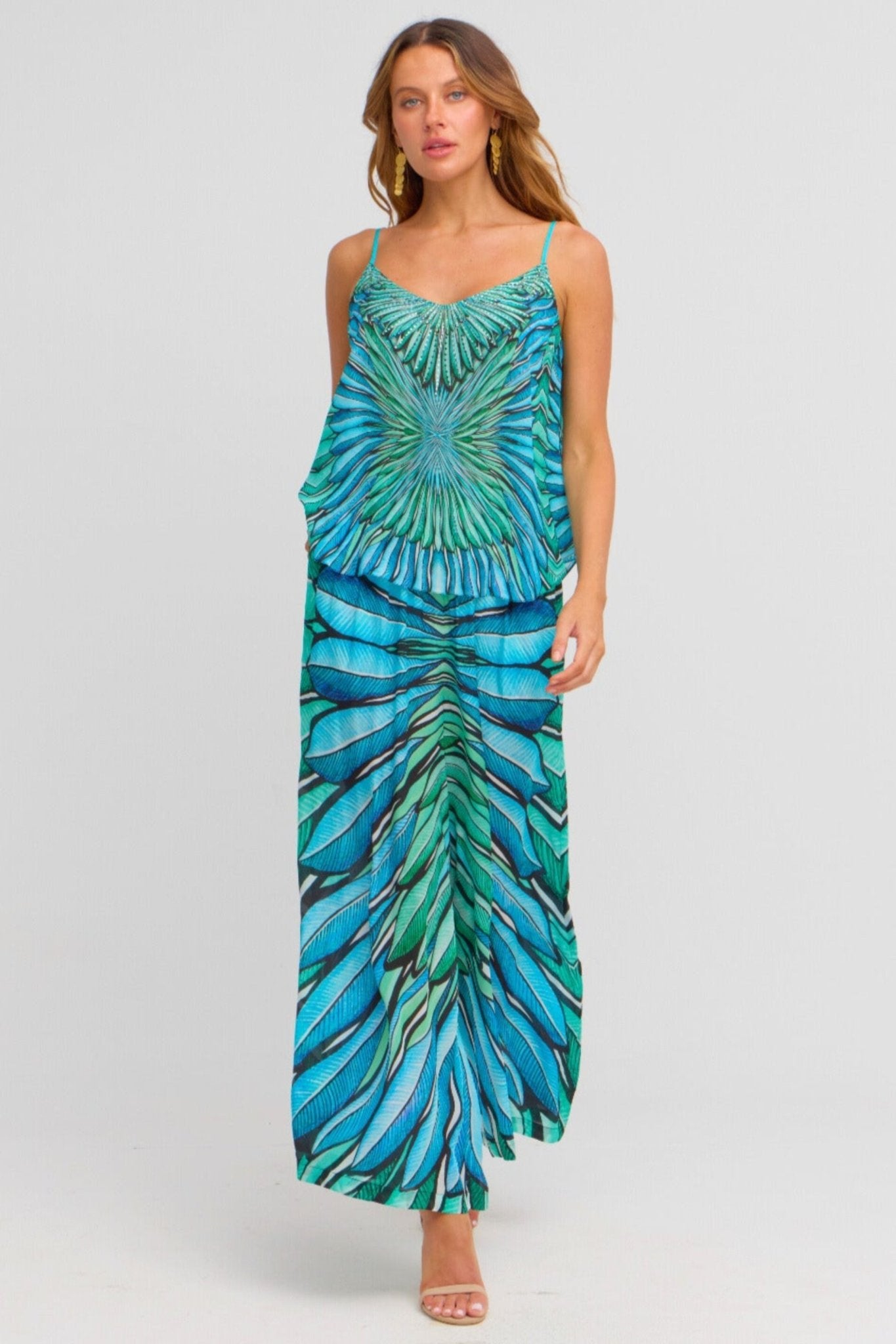 Wings Of The Sea Cami Top - Czarina