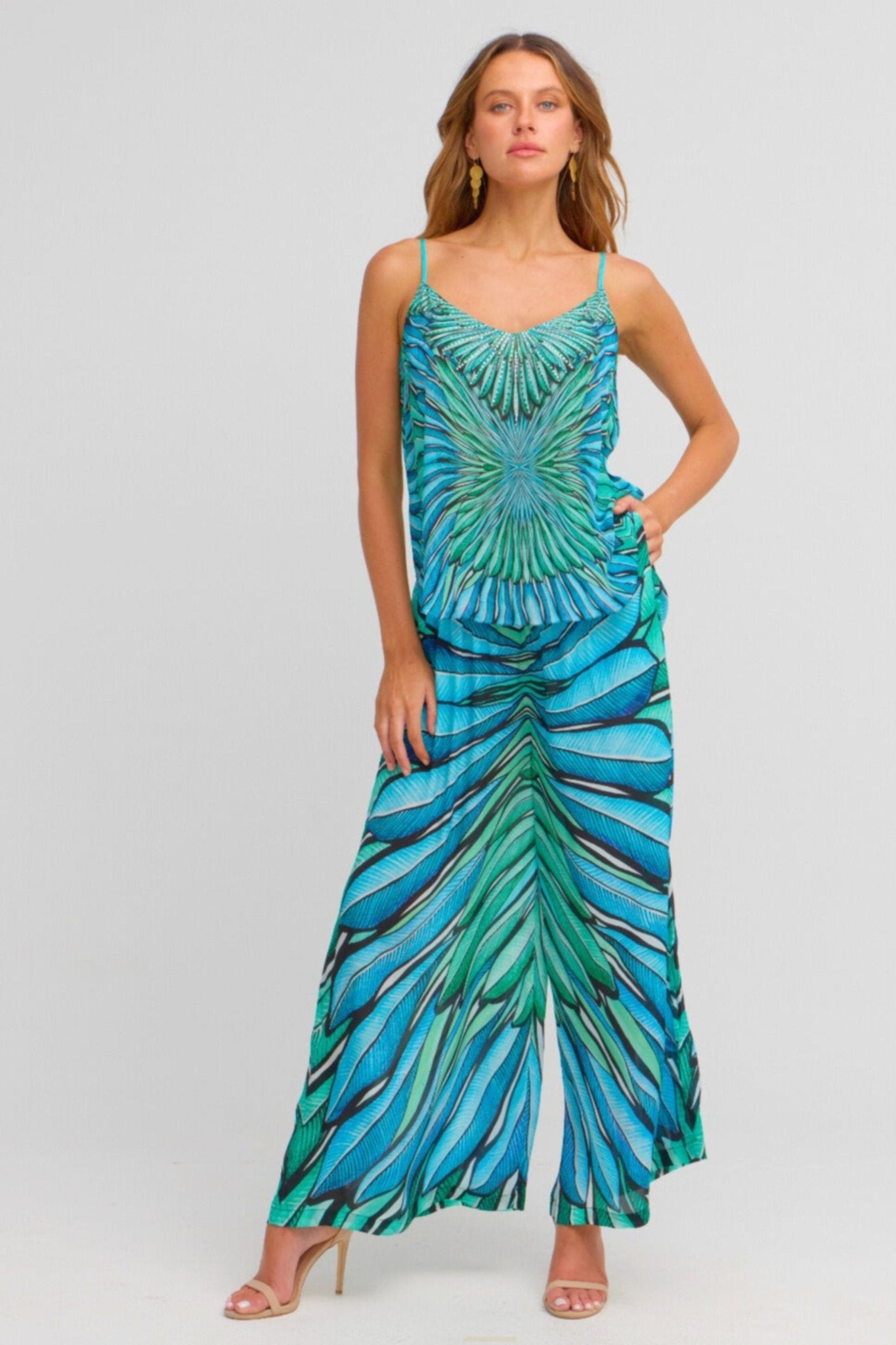 Wings Of The Sea Cami Top - Czarina