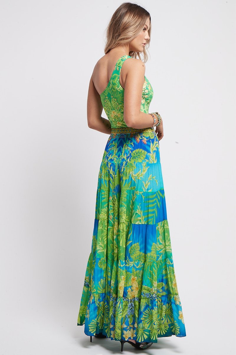 BETWEEN THE RAINDROPS MAXI SKIRT - Czarina