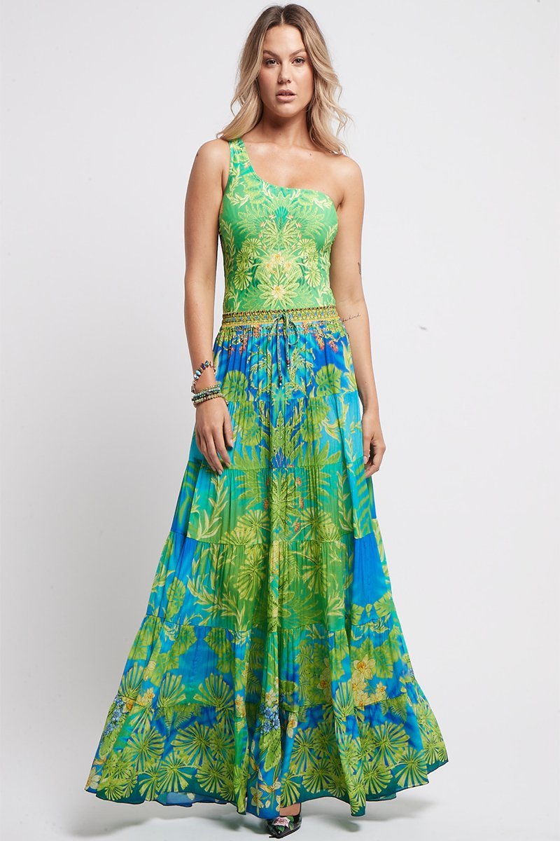 BETWEEN THE RAINDROPS MAXI SKIRT - Czarina