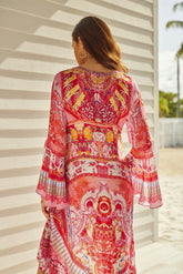 BOHEMIA HI LOW DRESS W SLEEVES - Czarina