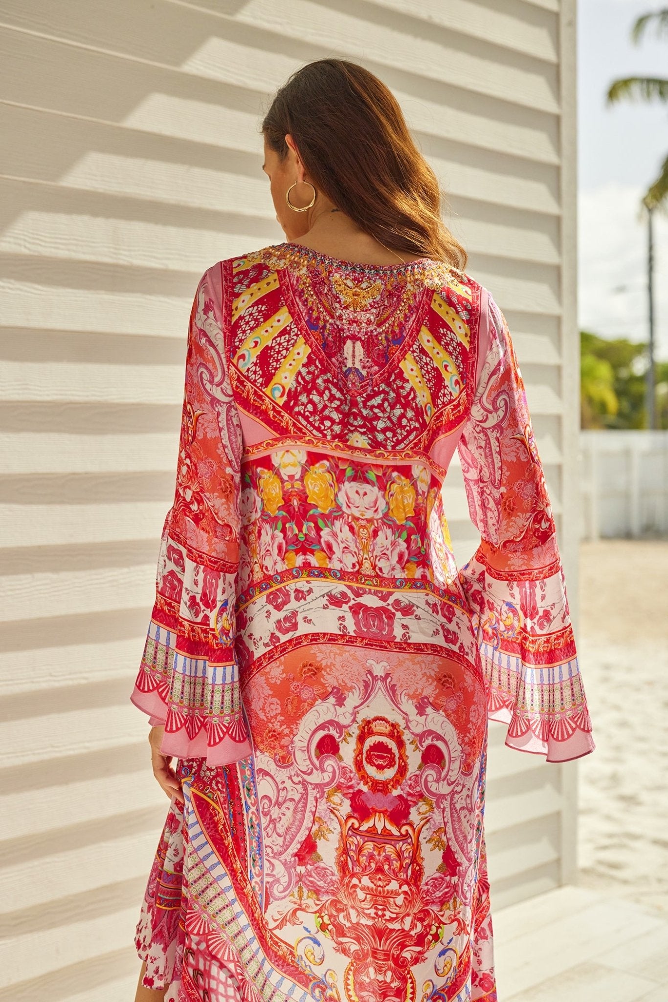 BOHEMIA HI LOW DRESS W SLEEVES - Czarina