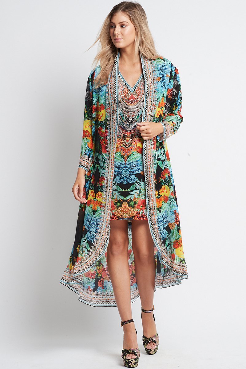 CUBAN NIGHTS LONG JACKET - Czarina