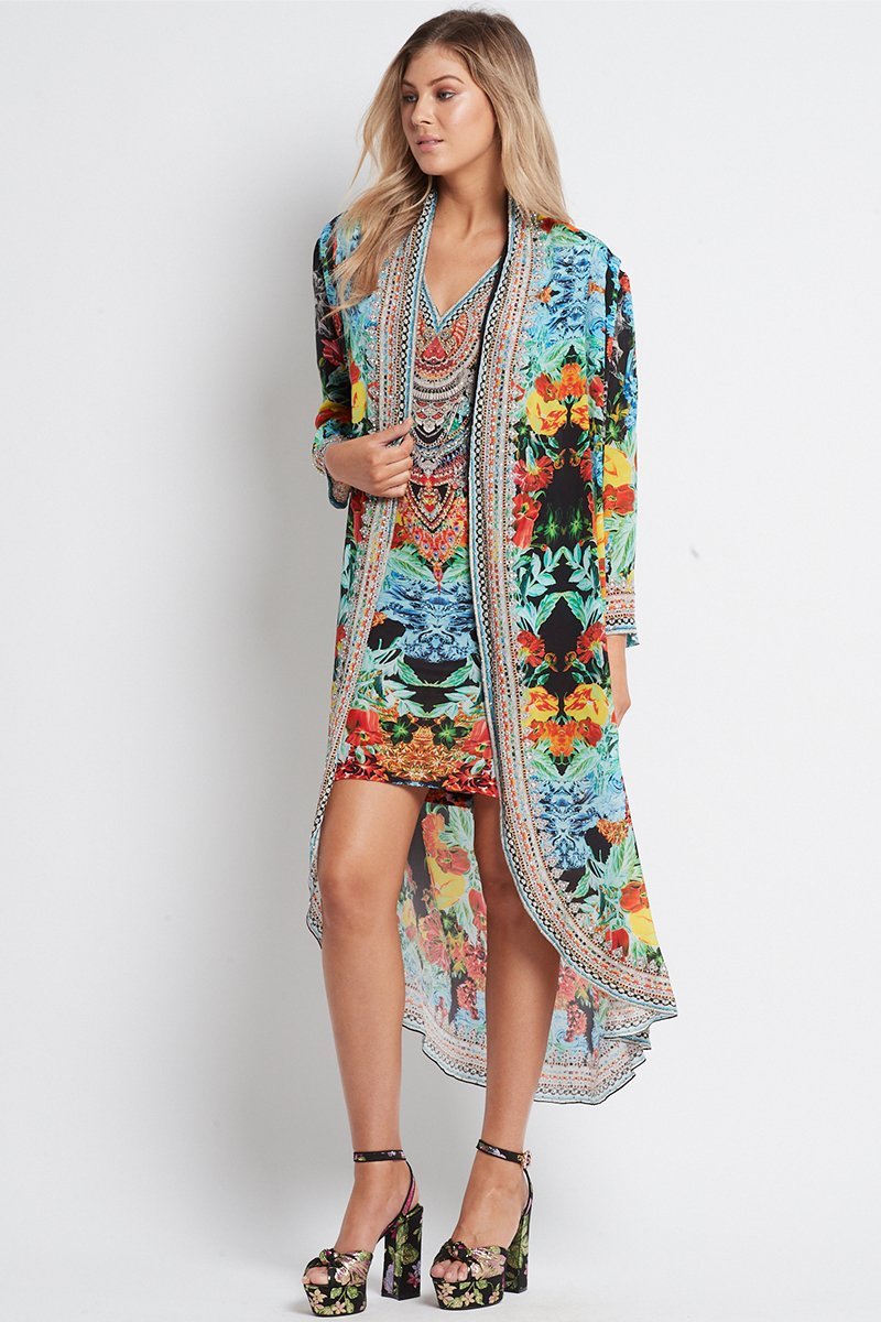 CUBAN NIGHTS LONG JACKET - Czarina