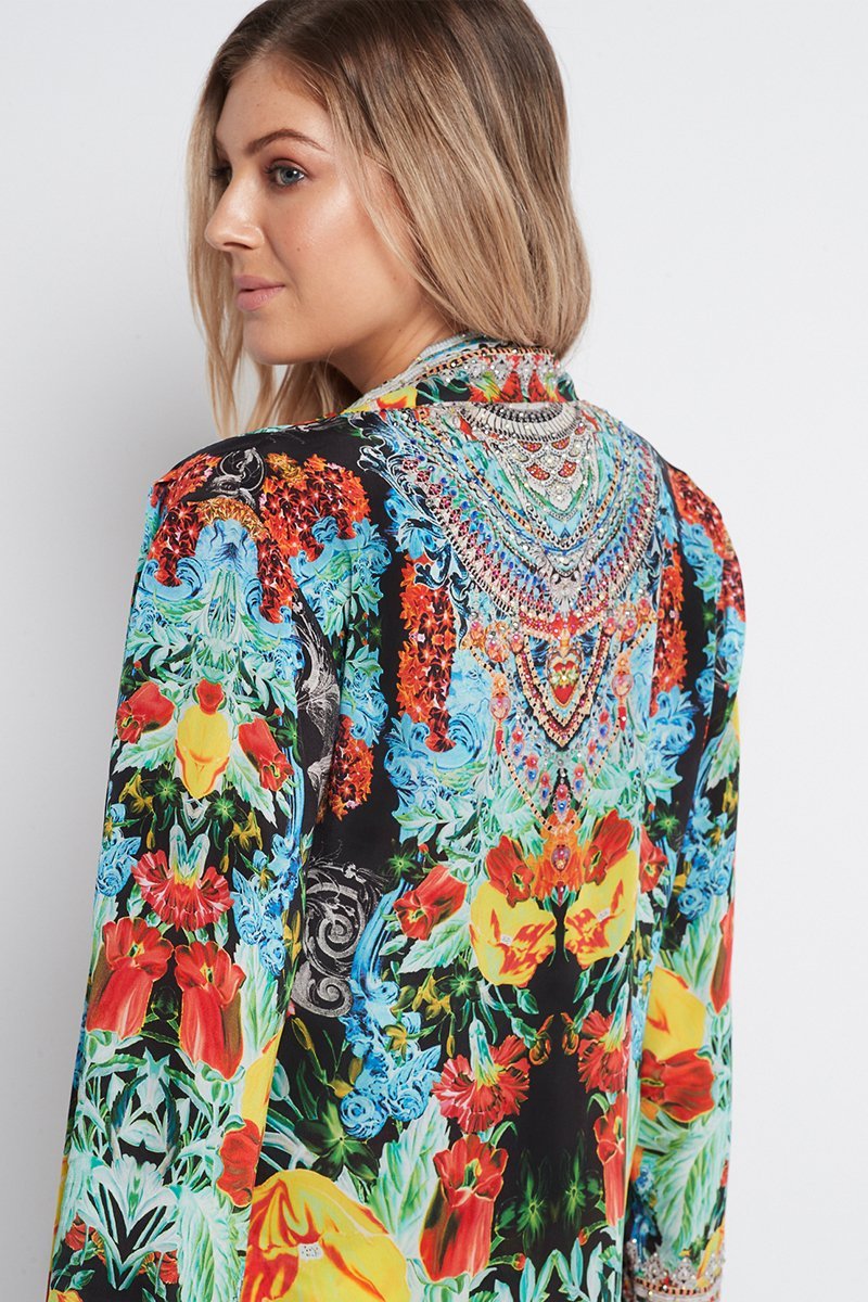 CUBAN NIGHTS LONG JACKET - Czarina