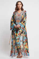 CUBAN NIGHTS WRAP DRESS - Czarina