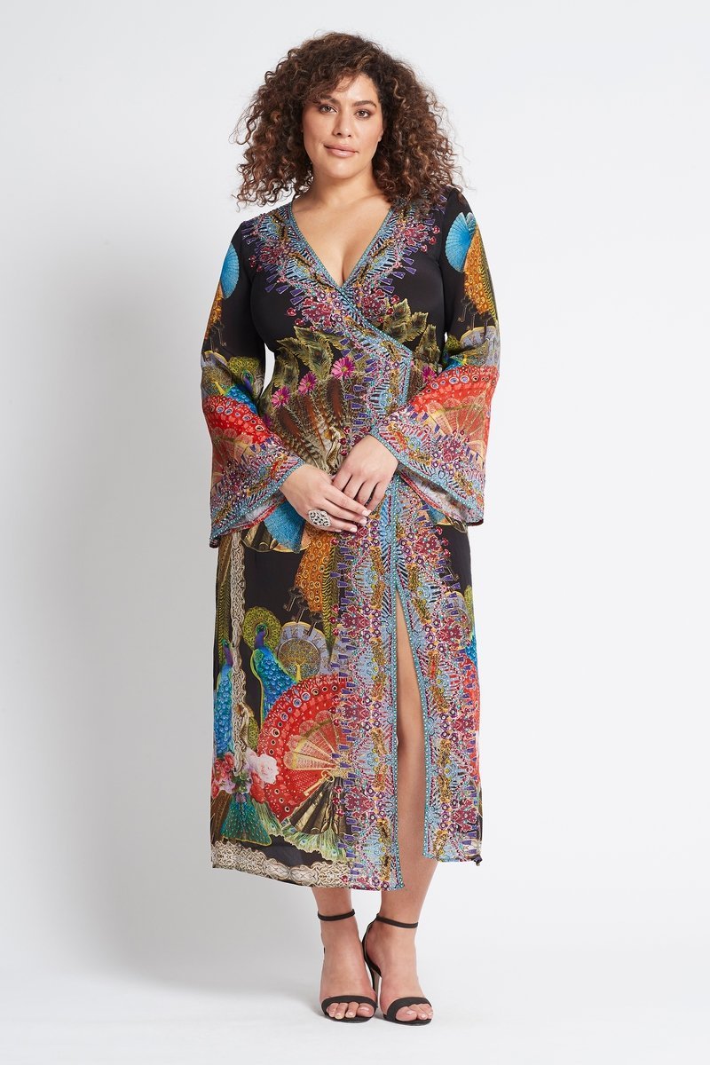 DANCING QUEEN WRAP DRESS - Czarina