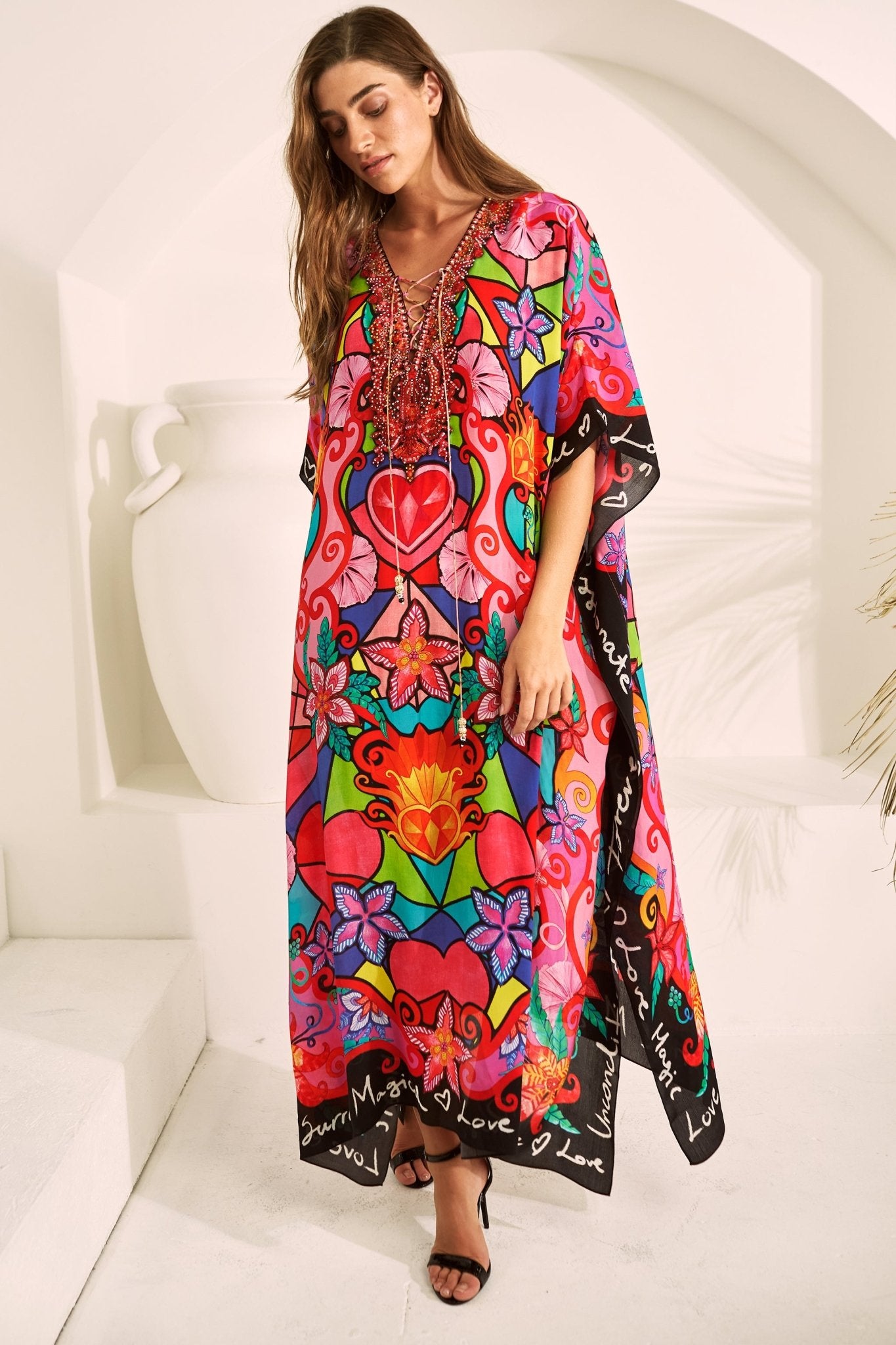 DREAMY CUPID MEDIUM KAFTAN - Czarina