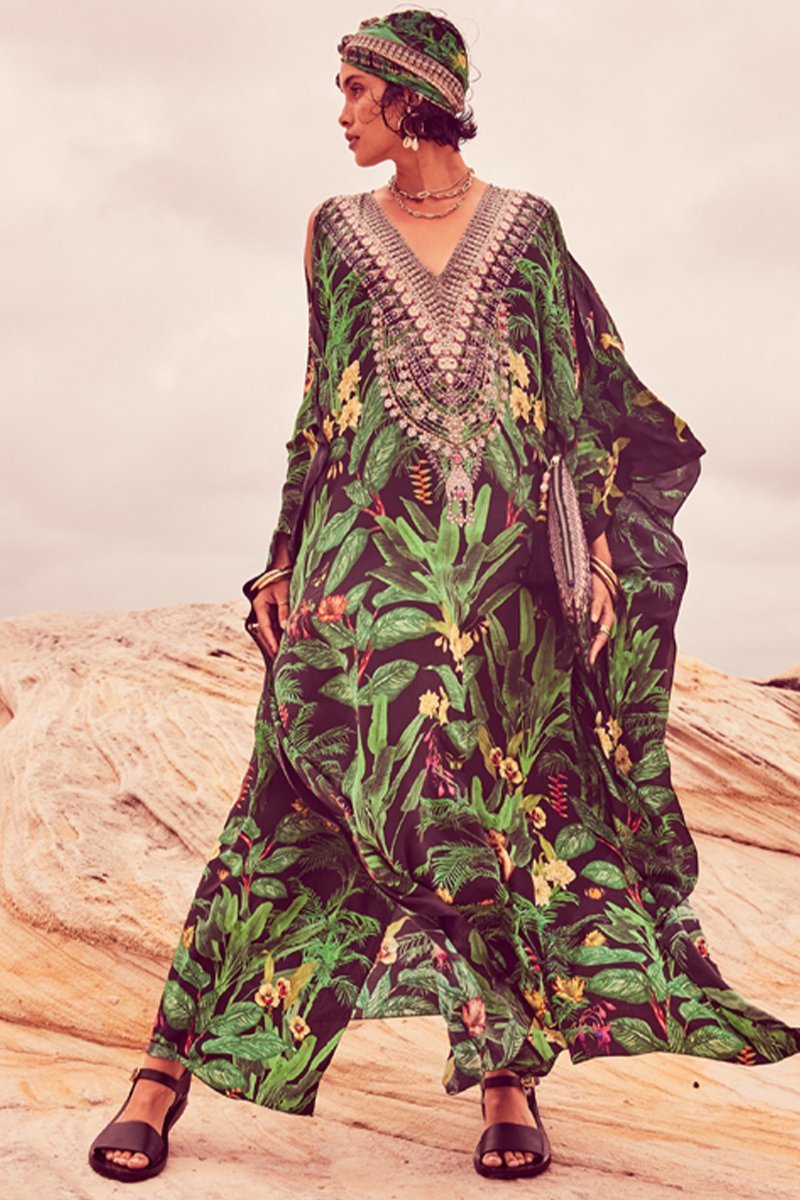 EMERALD QUEEN BIG WIDTH KAFTAN - Czarina