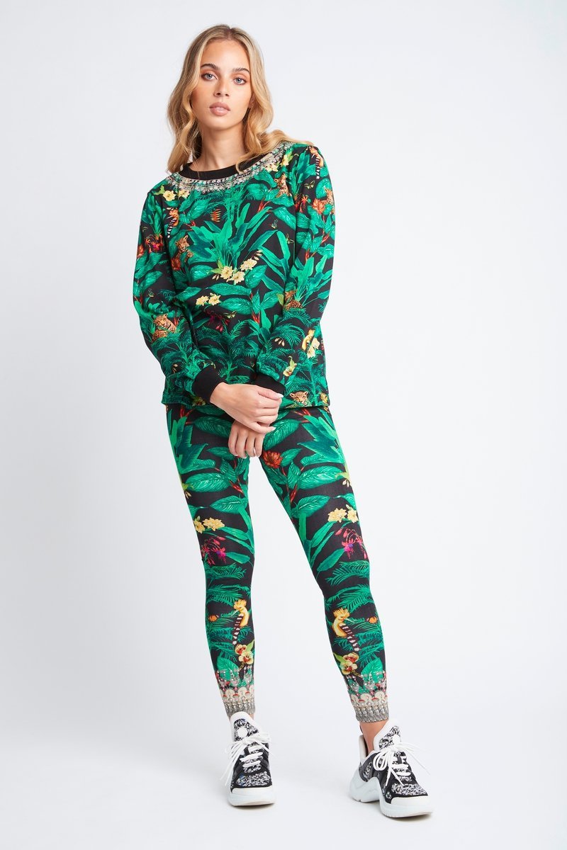 EMERALD QUEEN ROUND-NECK JUMPER - Czarina