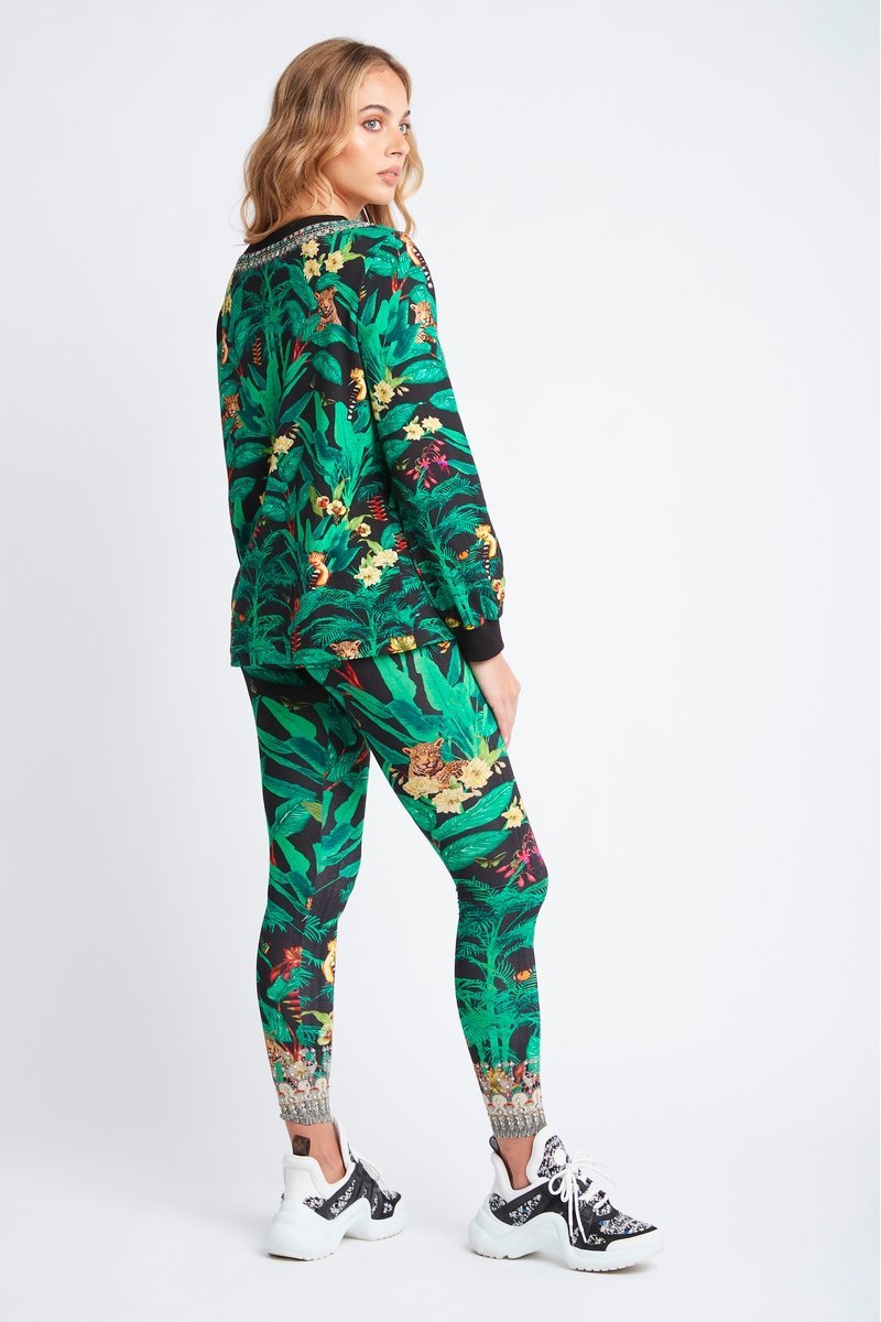 EMERALD QUEEN ROUND-NECK JUMPER - Czarina