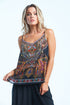 EMPOWER YOURSELF CAMI TOP W V-NECK FRONT & BACK - Czarina