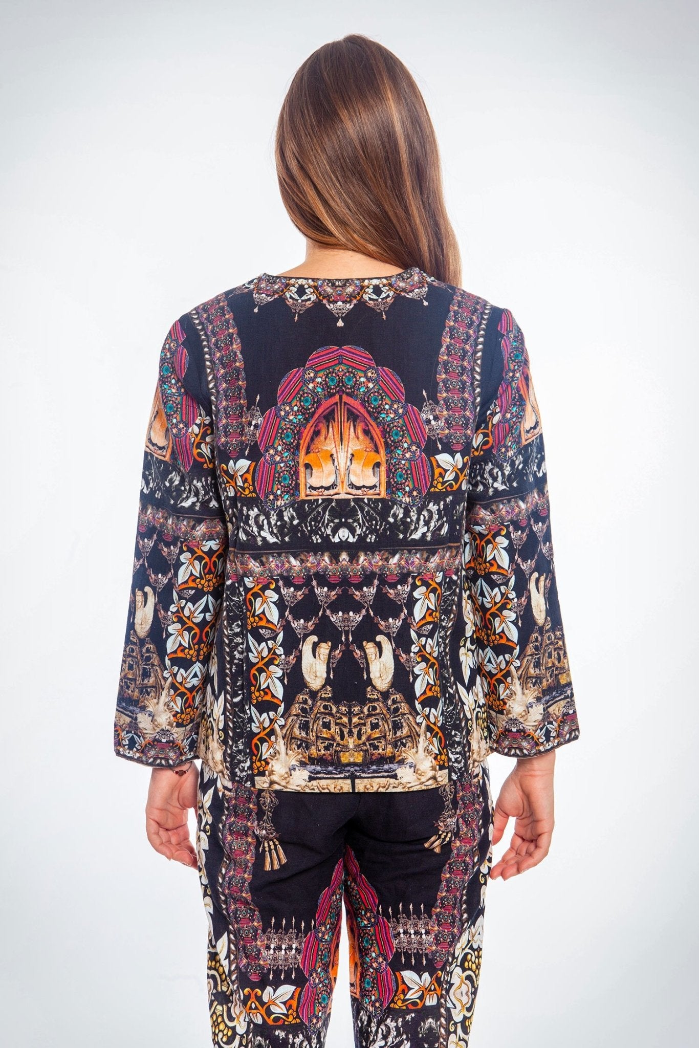 ENCHANTED LINEN JACKET - Czarina