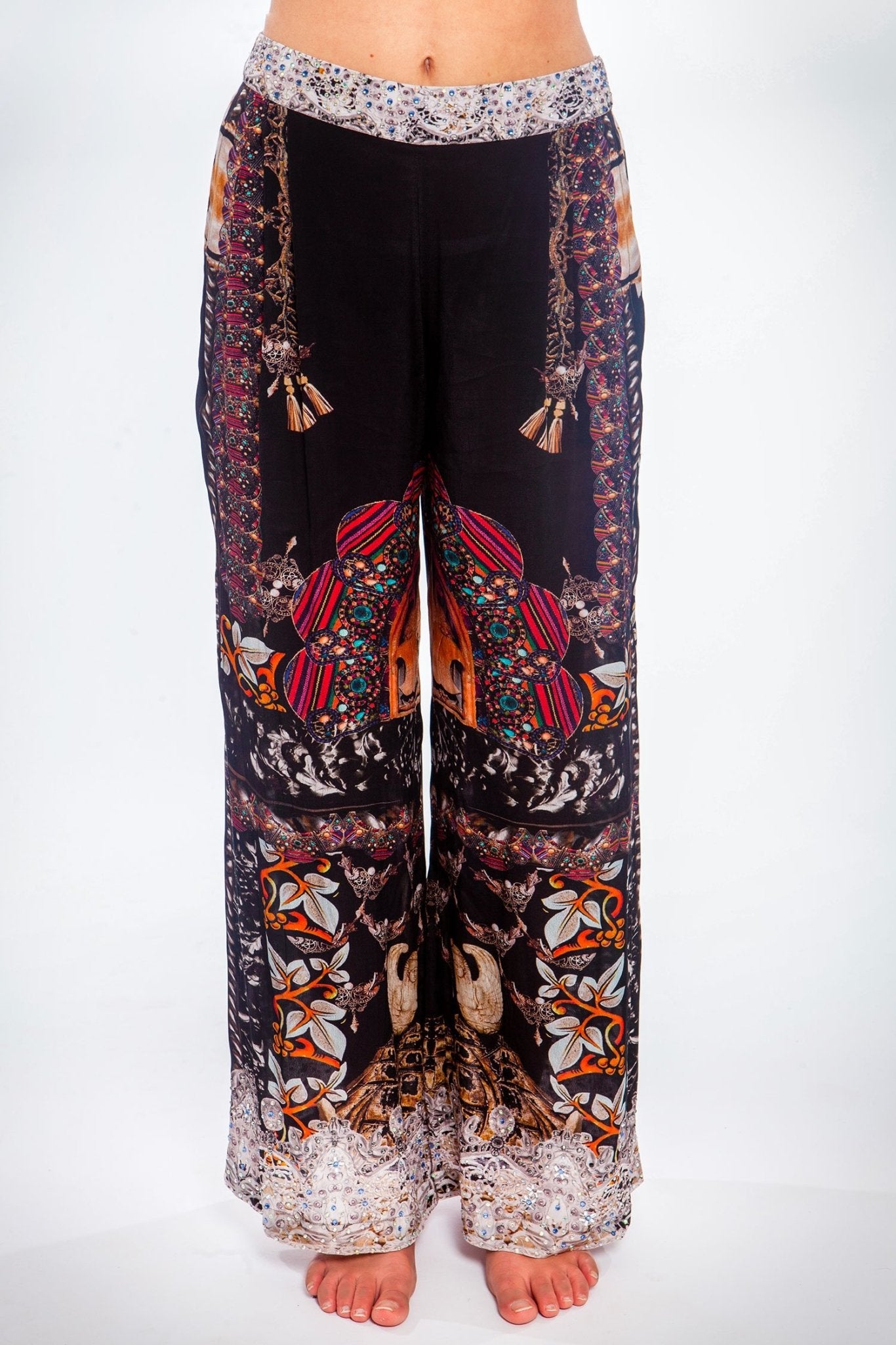 ENCHANTED LINEN PANTS - Czarina