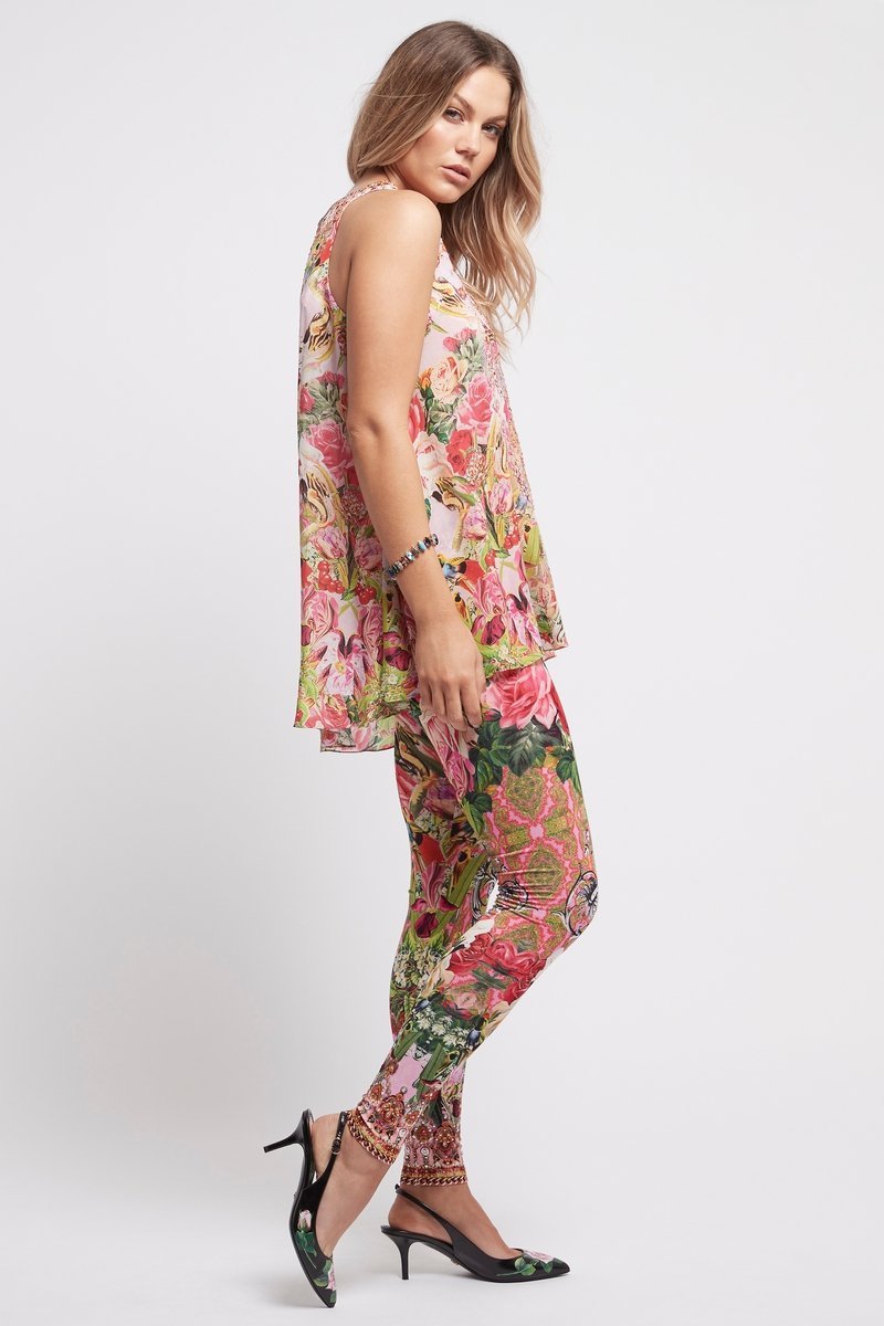 Every Flower Blossoms Leggings - Czarina