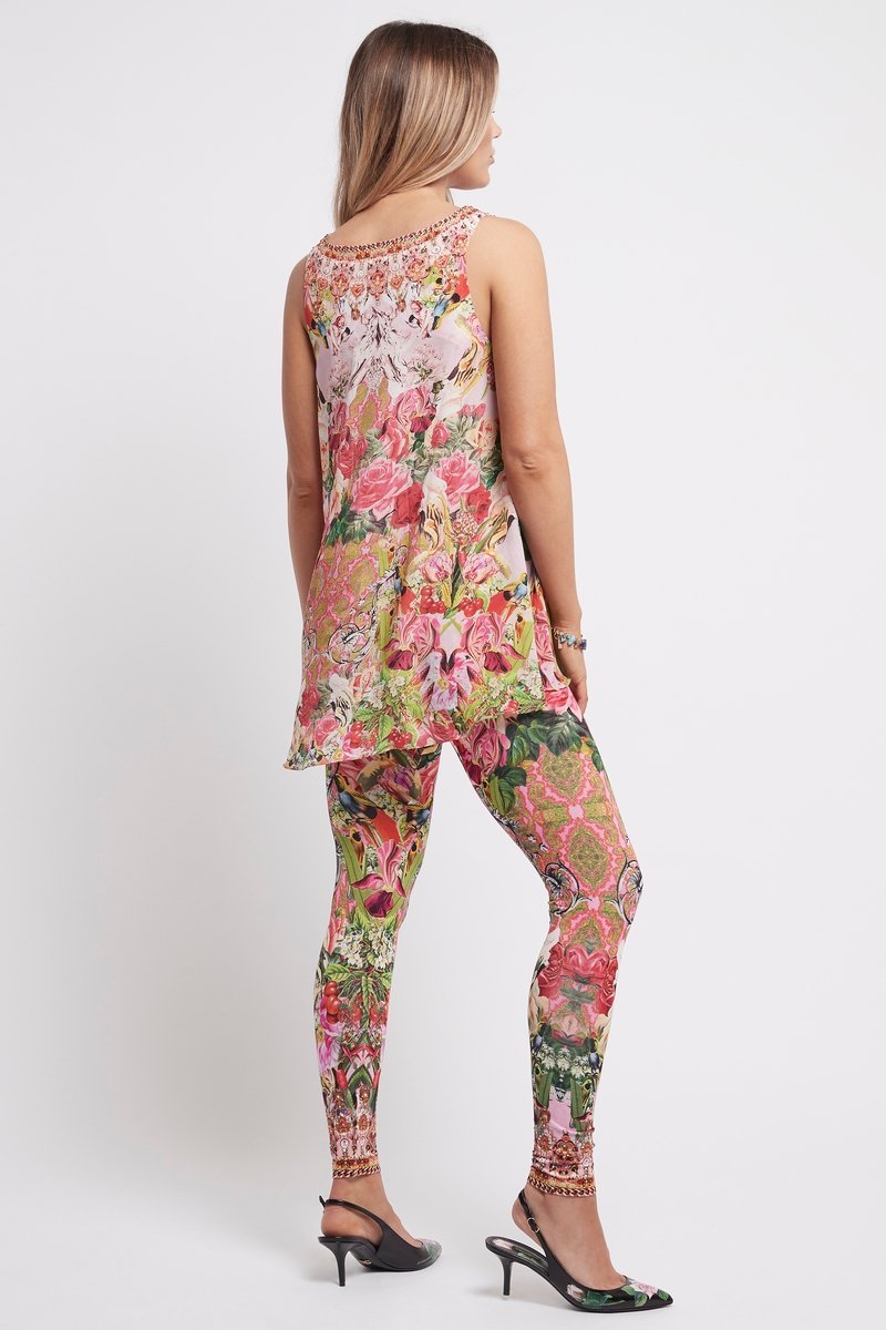 Every Flower Blossoms Leggings - Czarina